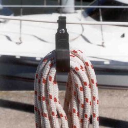Line  and Cord Holder for Life Lines, Railings, Cords, and Stanchions - NEW