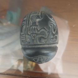 Rare Ancient Egyptian Antique Scarab Carved Stone