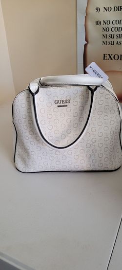 Guess white bag