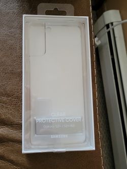 Samsung S21+ clear cover with stander (By Samsung)