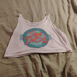 W 8 U Of A Cropped Tanktop