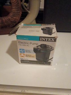 Intex Quick Fill Electric Air Pump