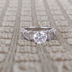 CZ 925 Sterling Silver Ring