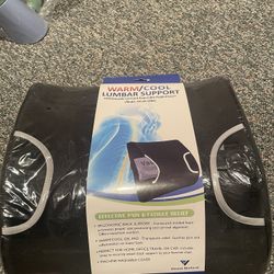 Chair Pillow Lumbar Support Warm/cool 