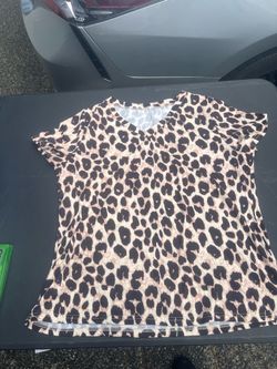 Cheetah print shirt