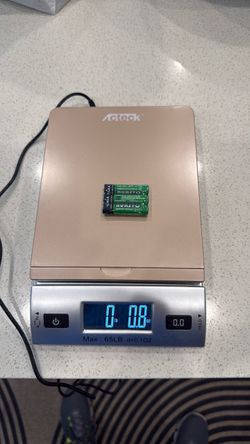Scale weight up to 65lbs