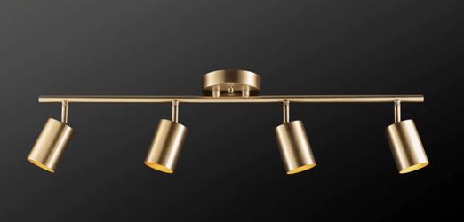 Ceiling tracking lamp gold /brass