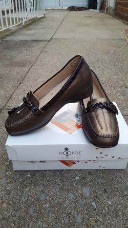 Ortho-Line by Hoopoe Shoes Size 8 Bronze New