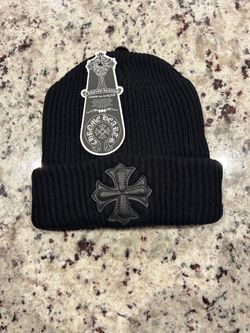 Black Chrome Hearts Beanie