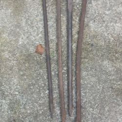 4 Pry/ Crow Bars