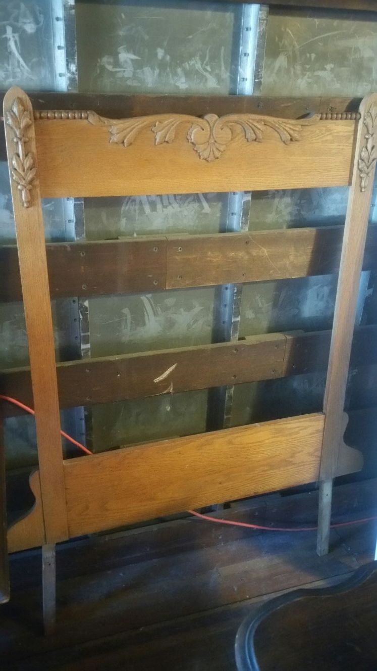 Vintage frame for a dresser mirror