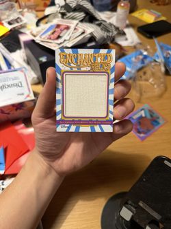 disneyland 70th trading card enchanted relics buzz