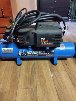 Air compressor" with hose"