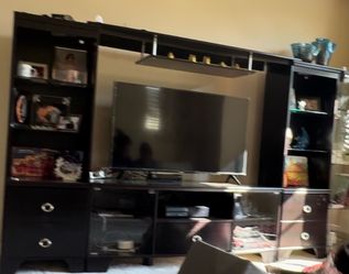Entertainment unit - dark brown/Espresso
