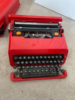 Valentine Olivetti Typewriter
