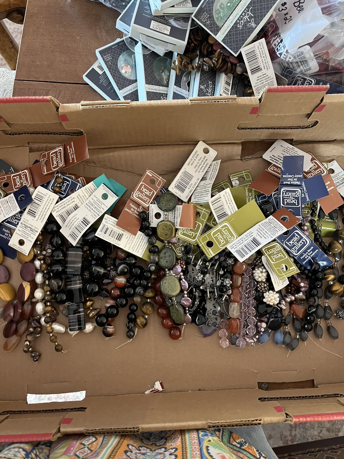 Lot Of 50+ Strands Of Beads