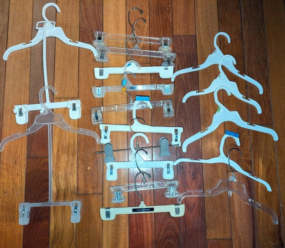 children's kids toddler infant clothing clothes hangers (pants, skirt, outfit/set)