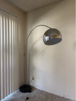 Chrome Arch Floor Lamp