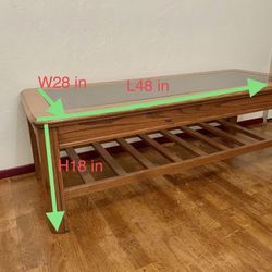 Coffee Table (wood Oats )