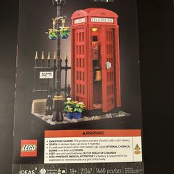 LEGO Ideas 21347 Red London Telephone Box