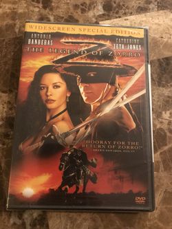 The Legend of Zorro dvd