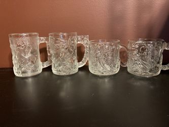 McDonalds Batman Forever Mugs (complete set)