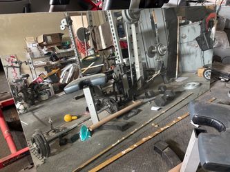 Free bathroom/ gym mirror