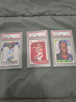 Sports PSA slabs