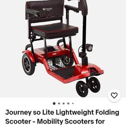 Journey So Lite Folding Scooter