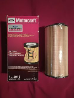 Genuine OEM Motorcraft Ford Power Stroke Diesel Oil Filter FL-2016 3C3Z-6731-AA