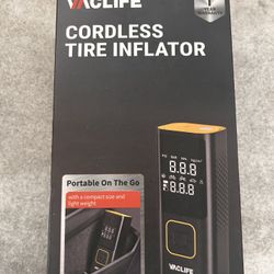 Tire Inflator Portable Air Compressor - 150PSI Cordless Air Pump with Digital Screen & 7500 mAh Battery for Car, Inflatables, Bike, Bal