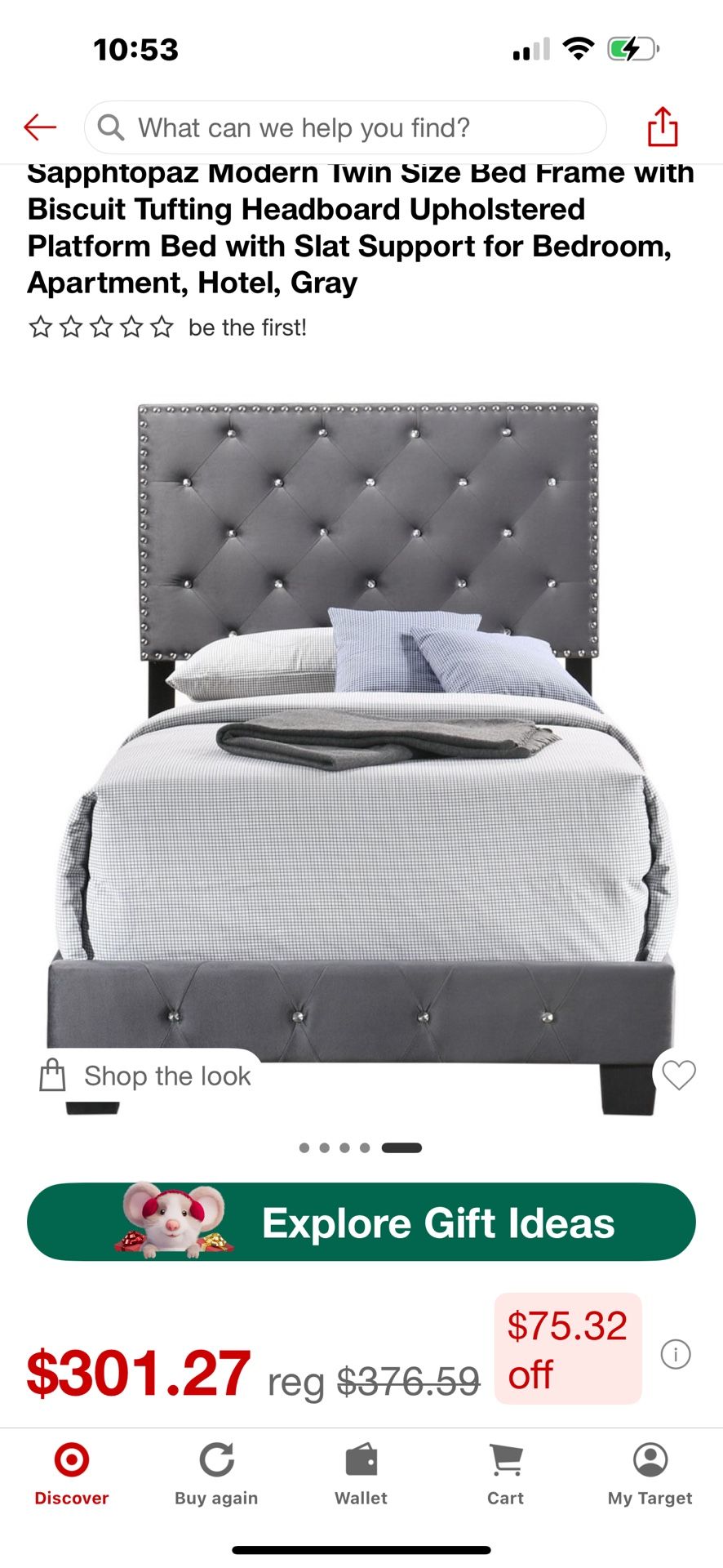 Two Twin Beds With Mattress 