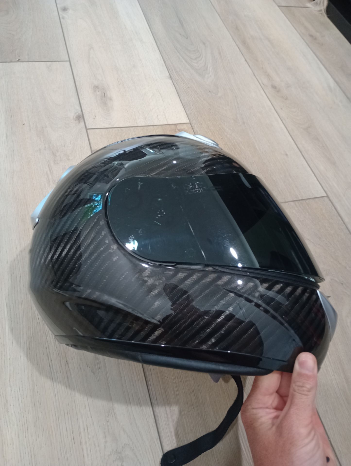 Joe Rocket Speedmaster Carbon fiber motorcycle helmet