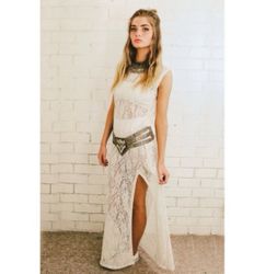Lenni The Label Lace Splinter Dress