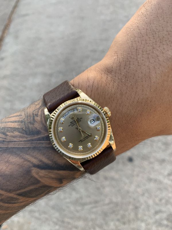 Rolex Day Date Presidential 18k SOLID GOLD!! for Sale in Humble, TX - OfferUp