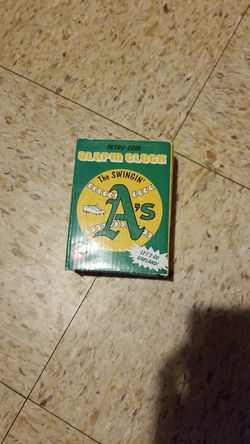 Oakland a's alarm clock, and NEW