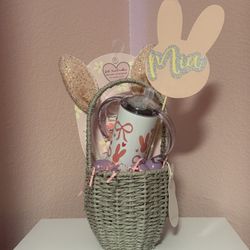 Easter Basket Personalized Toddler 3-5