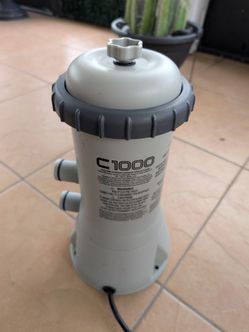 INTEX C1000 Pump for Above Ground Pools + extras