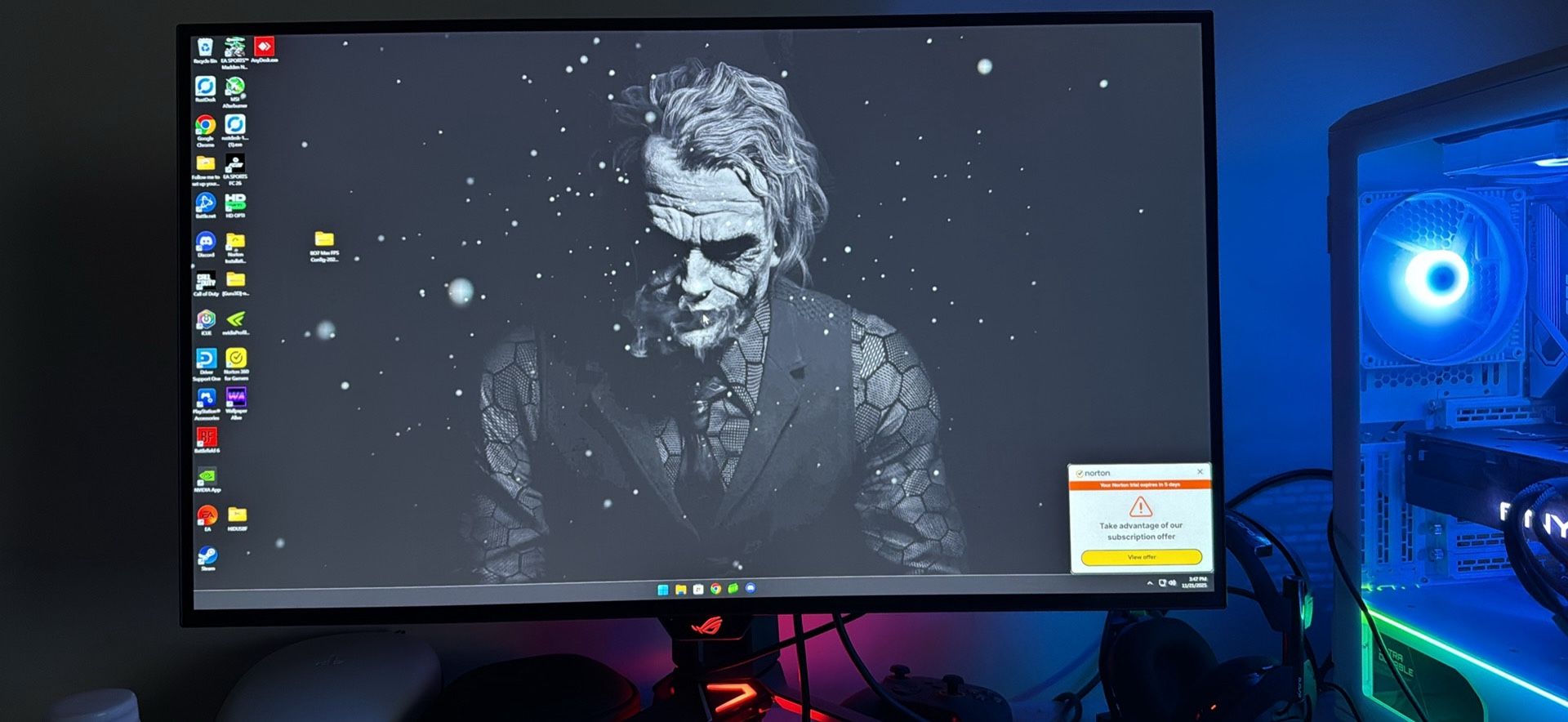 Asus ROG SWIFT 4k Monitor 240hz OLED 32” PG32UCDP