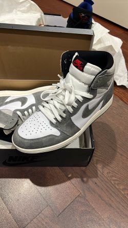 Jordan 1 High OG Washed Grey Size 10