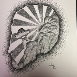 Alien Mind Art Print