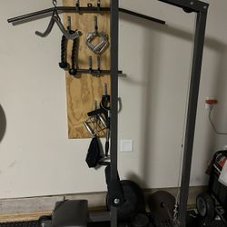 Bodysmith free weight lat machine for Sale in Fort Worth TX OfferUp