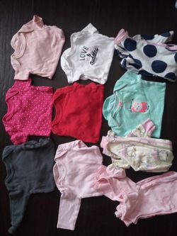 0 to 3 months girls lot