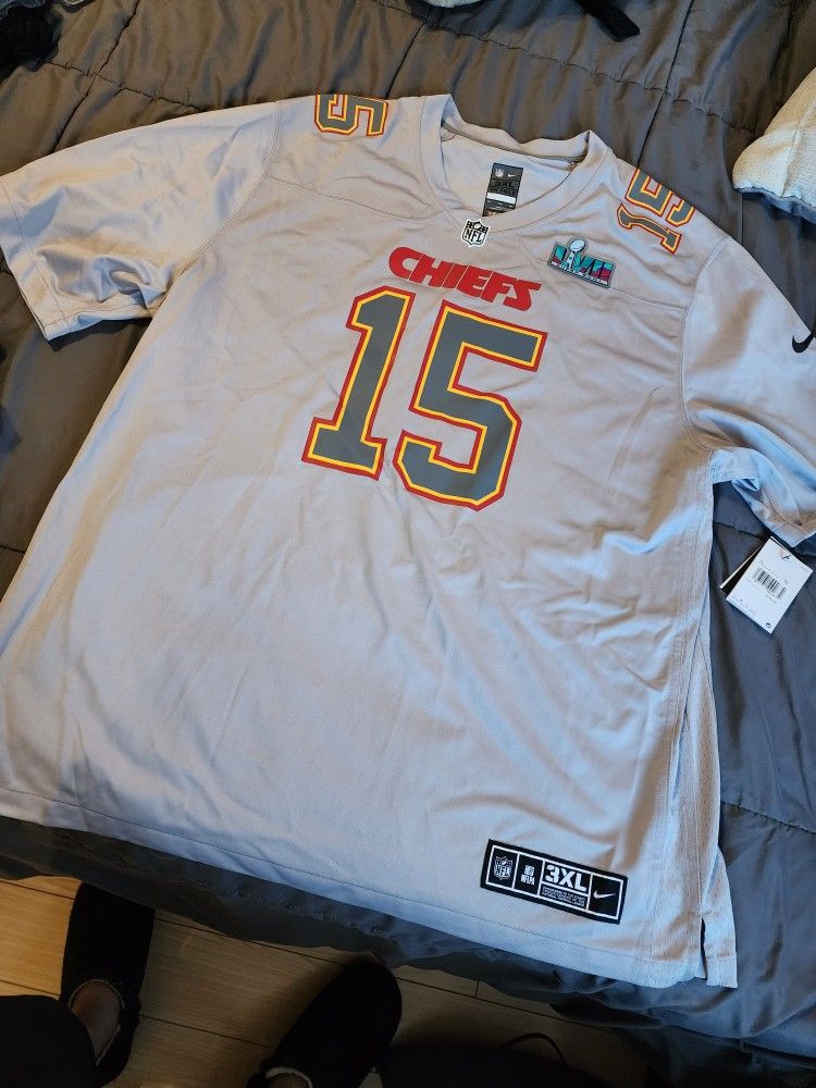 New 3XL KANSAS CITY CHIEFS SUPERBOWL MAHOMES JERSEY $18 Reduced For From $40