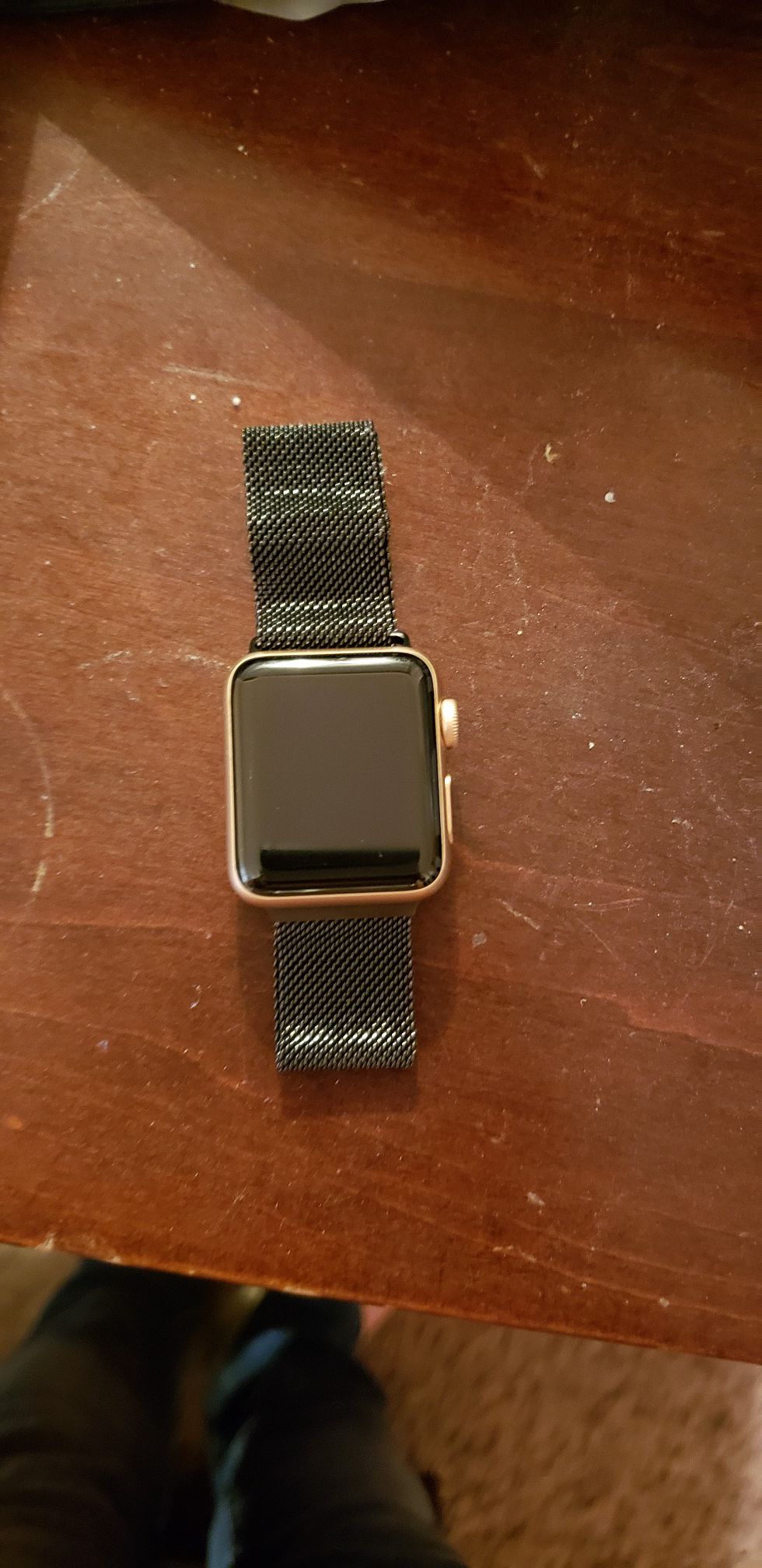 Apple watch 3, rose gold, lte, gps. With charger O.B.O