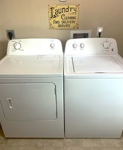 Huge Washer Dryer Set from Whirlpool