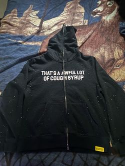 Awful lot of cough syrup zip up