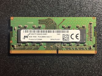 Micron 8 GB DDR4 Memory Ram