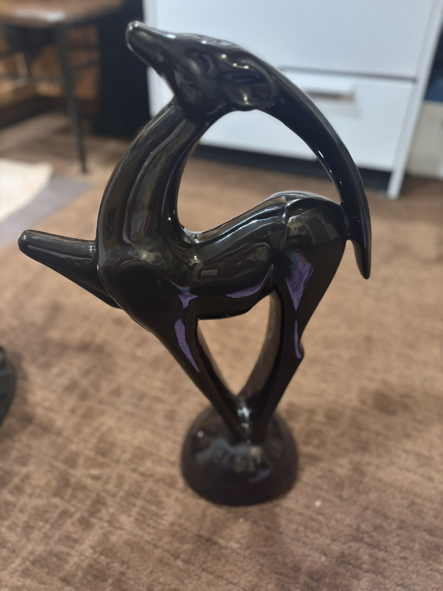 Vintage Royal Haeger Ceramic Gazelle 21 inch