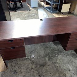 Double Pedestal Desk